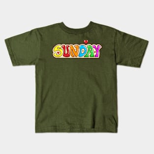 Sunday tshirt Kids T-Shirt